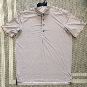 Greyson Men's Polo Shirt - magenta/navy square pattern